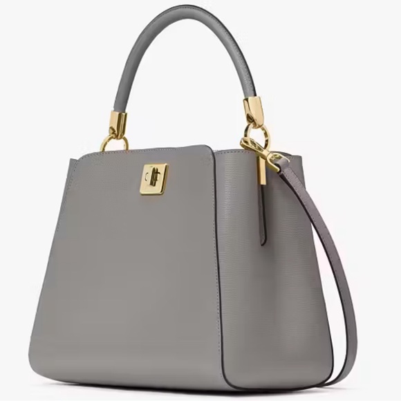 Kate Spade Phoebe Medium Top Handle Satchel- Hare Grey - Picture 3 of 10